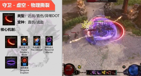 《最后紀元》虛空守衛(wèi)物理撕裂BD攻略
