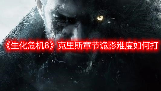 《生化危機8》克里斯章節(jié)詭影難度如何打