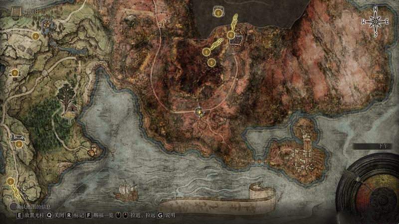 《艾爾登法環(huán)》游戲技巧及地圖碎片賜福點一覽