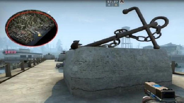 《CSGO》神秘小鎮(zhèn)碼頭停泊處噴涂鴉位置匯總介紹