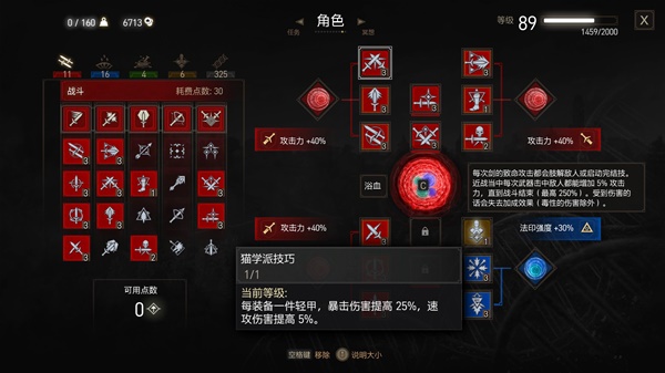 《巫師3》次世代版劍舞輕甲熊流派加點推薦