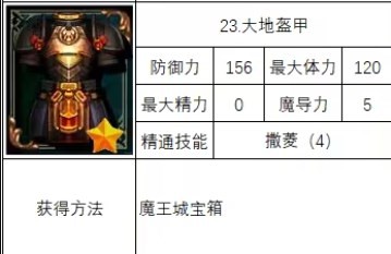 《神之天平》大地盔甲獲取方法