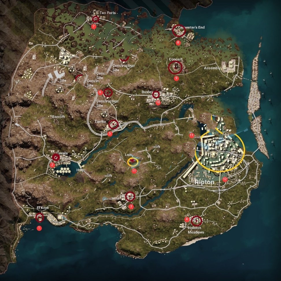 《絕地求生》帝斯頓安全門(mén)位置介紹