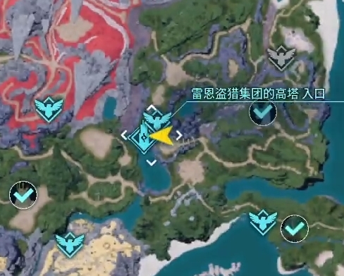 《幻獸帕魯》5個塔主位置介紹