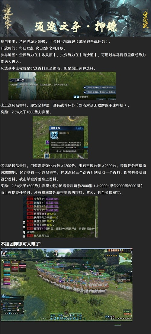 《逆水寒》老兵服通途之戰(zhàn)玩法攻略
