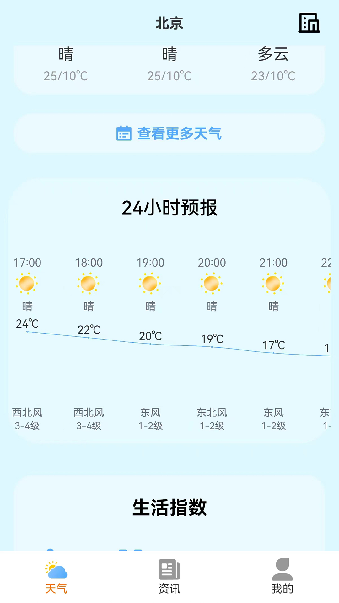 小智天气预报