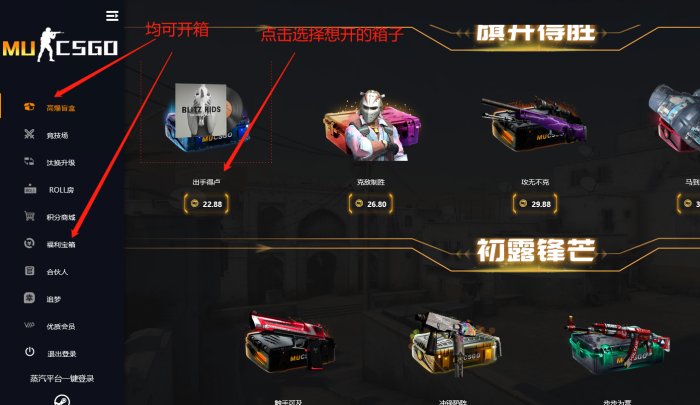 《CSGO》5e開箱網(wǎng)站介紹