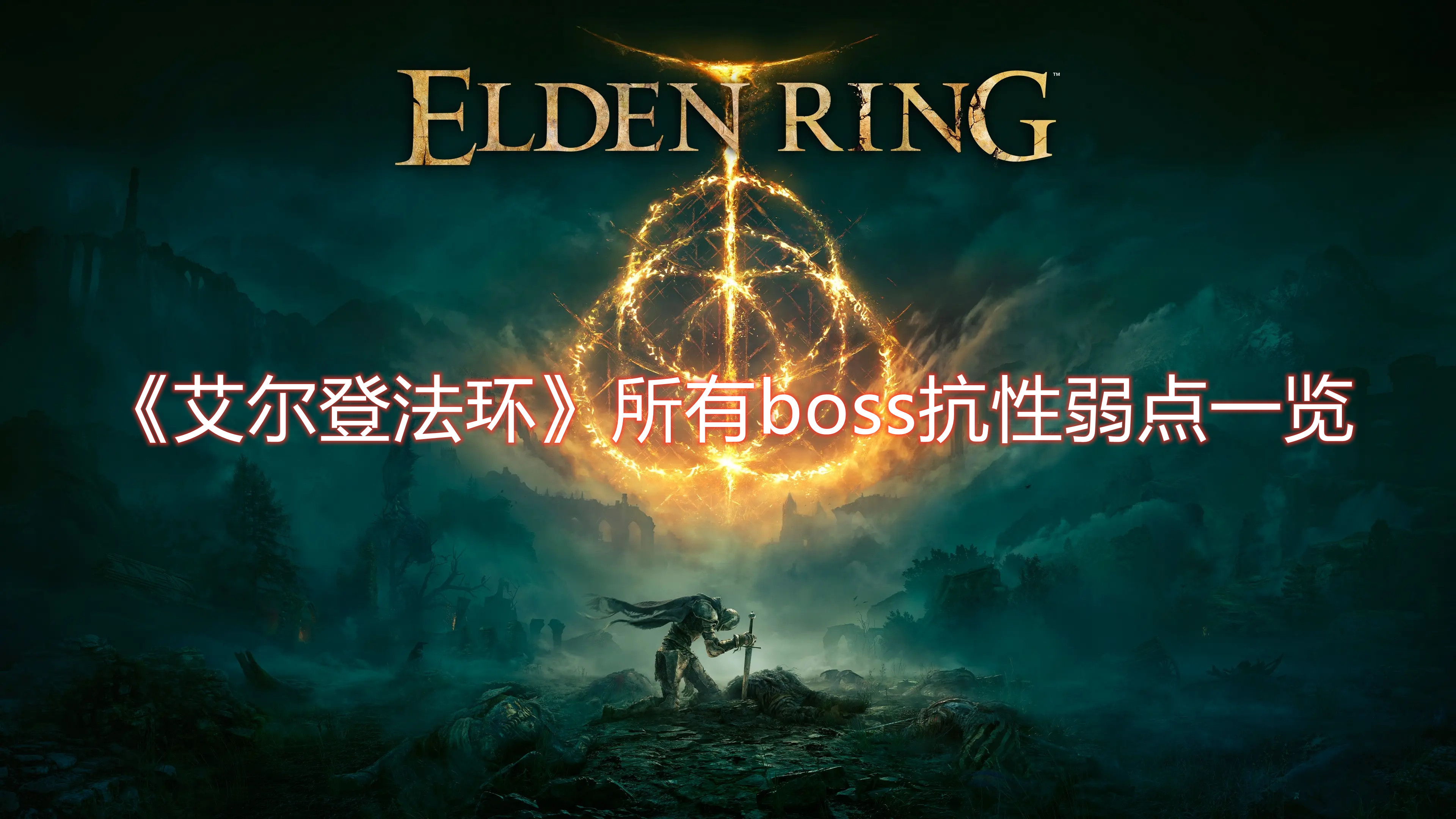 《艾爾登法環(huán)》所有boss抗性弱點一覽