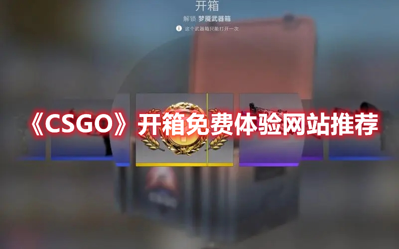 《CSGO》開箱免費(fèi)體驗(yàn)網(wǎng)站推薦