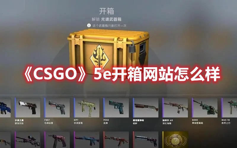 《CSGO》5e開箱網(wǎng)站介紹