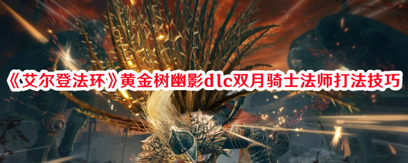 《艾爾登法環(huán)》黃金樹幽影dlc雙月騎士法師打法技巧