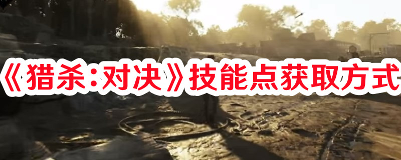 《獵殺：對決》技能點獲取方式