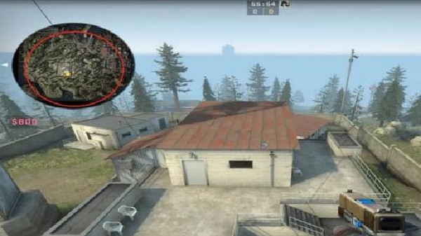 《CSGO》神秘小鎮(zhèn)碼頭停泊處噴涂鴉位置匯總介紹