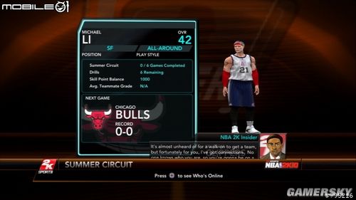 NBA2K10游戲綜合圖文心得