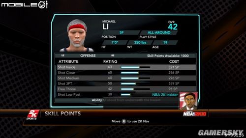 NBA2K10游戲綜合圖文心得