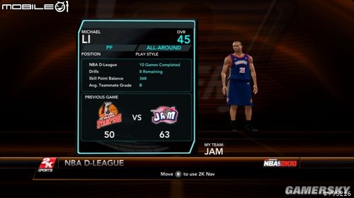 NBA2K10游戲綜合圖文心得