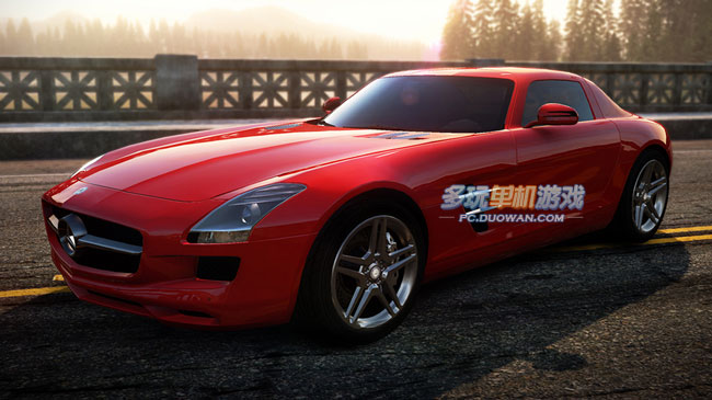 《極品飛車14》跑車介紹奔馳SLS AMG