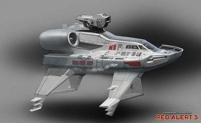 《紅色警戒3》單位介紹—水翼防空艇