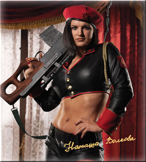 《紅色警戒3》單位介紹—娜塔莎