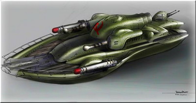 《紅色警戒3》單位介紹—電鰩快艇