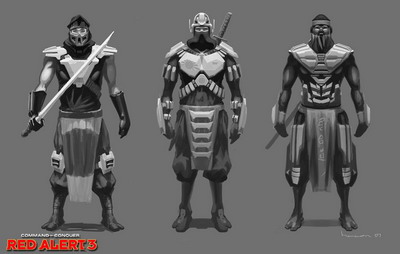 《紅色警戒3》單位介紹—忍者