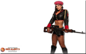 《紅色警戒3》人物介紹—娜塔莎·伊娃中尉