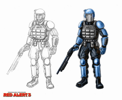 《紅色警戒3》單位介紹—鎮(zhèn)暴隊(duì)