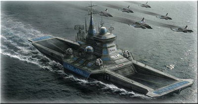 《紅色警戒3》單位介紹—盟軍航母