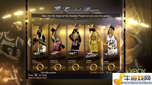 《NBA 2K12》穿越時空，傳奇再現(xiàn)游戲心得