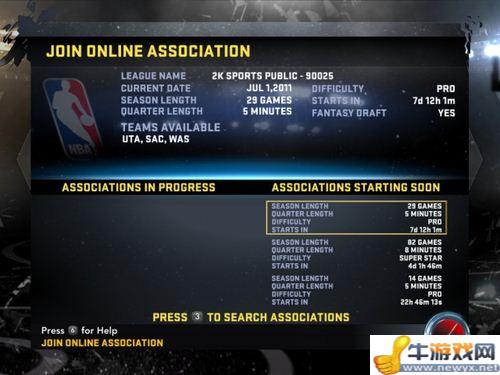 《NBA 2K12》網(wǎng)絡王朝帝國模式教程