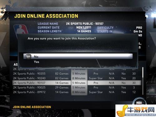 《NBA 2K12》網(wǎng)絡王朝帝國模式教程