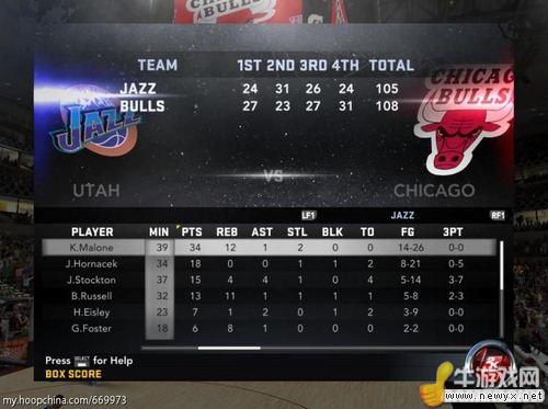 《NBA 2K12》名人堂/仿真難度【Hall of Fame/Simulation】的理解