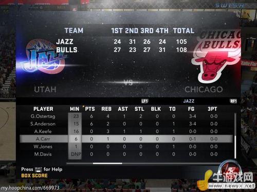 《NBA 2K12》名人堂/仿真難度【Hall of Fame/Simulation】的理解