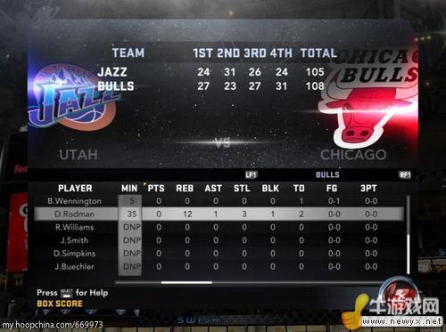 《NBA 2K12》名人堂/仿真難度【Hall of Fame/Simulation】的理解