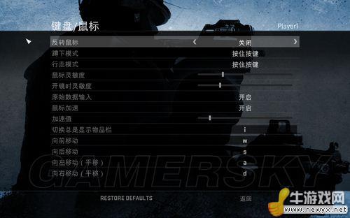《反恐精英：全球攻勢》PC版游戲菜單翻譯截圖