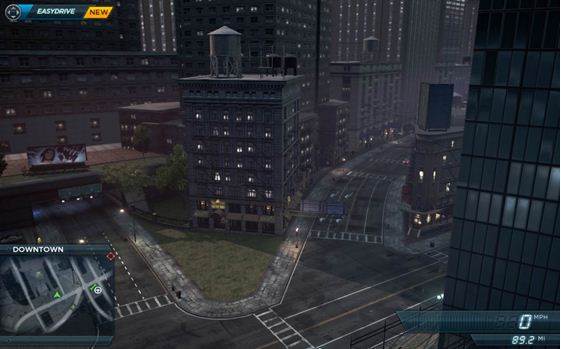 《極品飛車17：最高通緝》視角控制器 展現(xiàn)完美城市風景