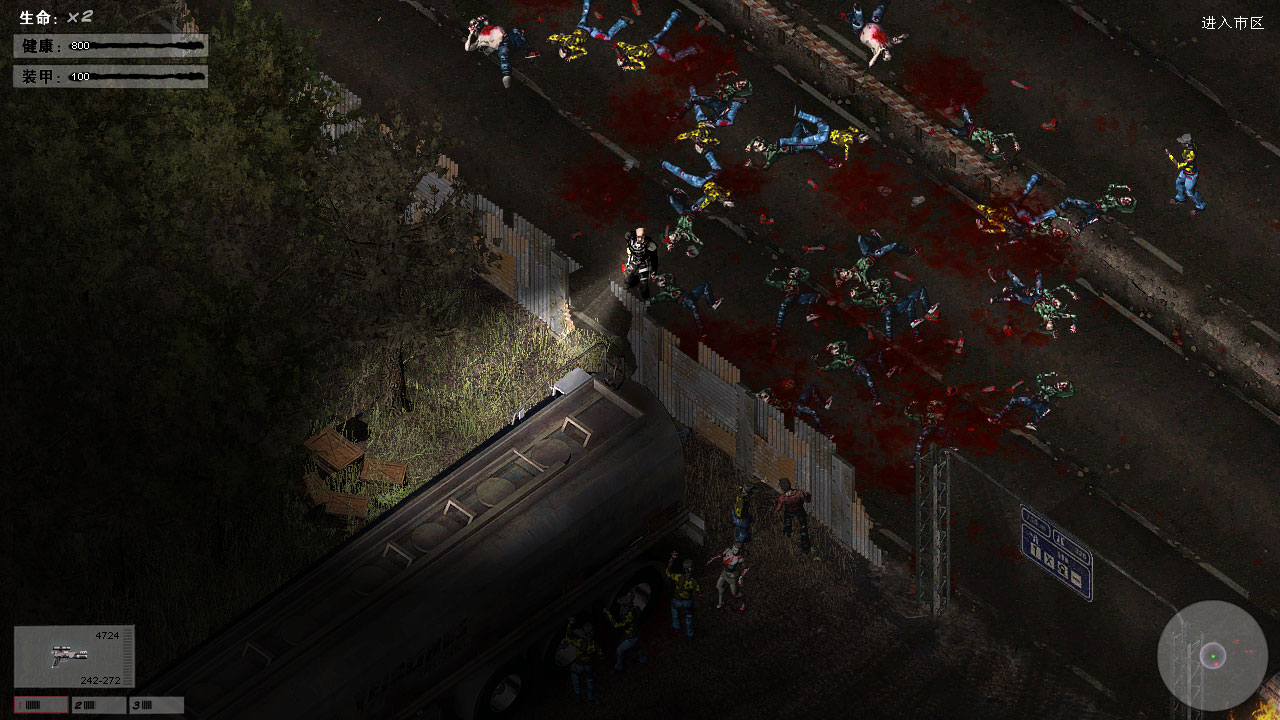 僵尸槍手2 全隱藏點介紹 上 1～7關 - game22 - game22的博客