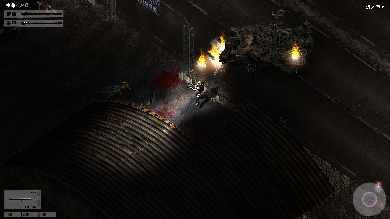 僵尸槍手2 全隱藏點介紹 上 1～7關 - game22 - game22的博客