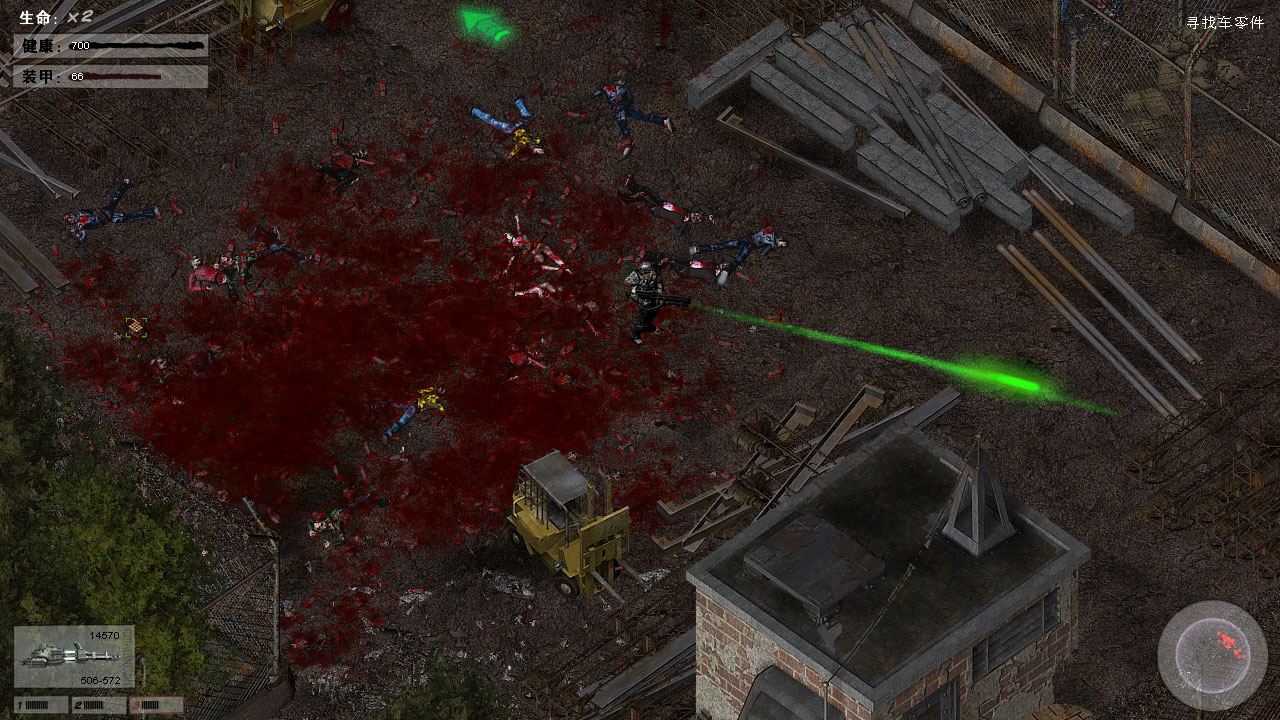 僵尸槍手2 全隱藏點介紹 上 1～7關 - game22 - game22的博客