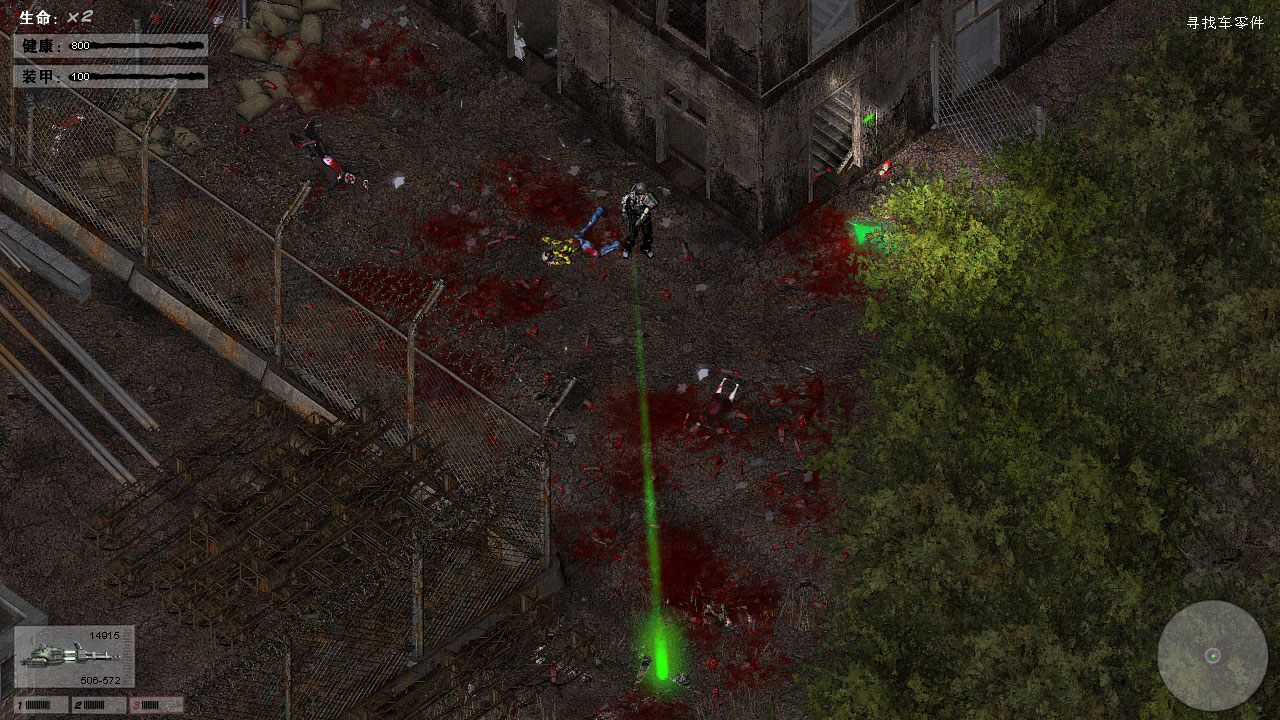 僵尸槍手2 全隱藏點介紹 上 1～7關 - game22 - game22的博客