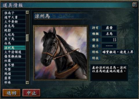 《三國(guó)志10》名馬詳解及獲得方法