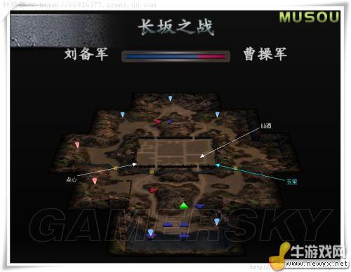 《真三國無雙3》點心、仙酒位置