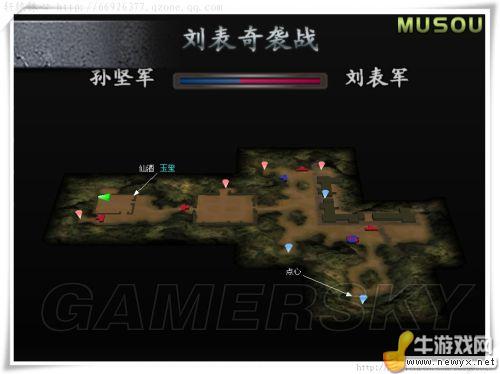 《真三國無雙3》點心、仙酒位置