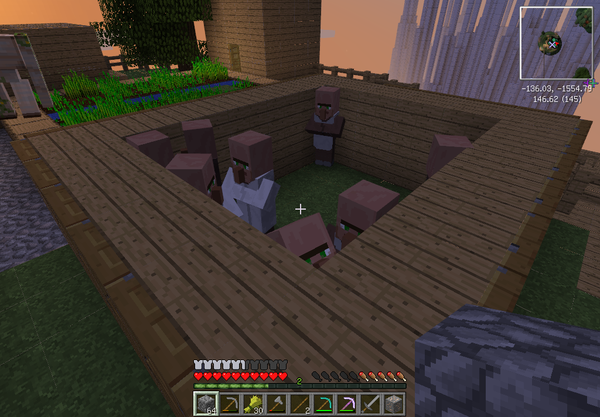 《我的世界》繁殖村民方法及鐵傀儡打法