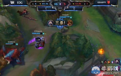 《LOL》KXH遭遇无情碾压 EDG连胜三局晋级八强