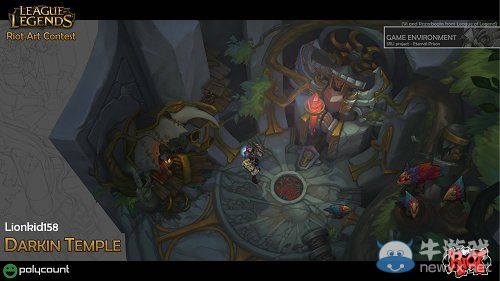 《LOL》爱好者制作史诗级地图：暗裔一族内战