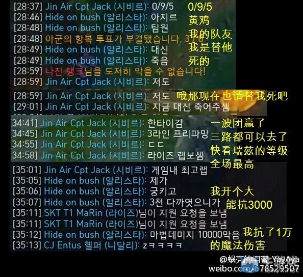 《LOL》职业选手欢乐多：Faker实力瞎玩 船长无奈举报