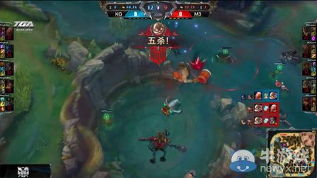 《LOL》M3击败King拿下首场 司马老贼逆境五杀