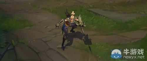 《LOL》9日PBE：船长女枪技能细节 新原画曝光