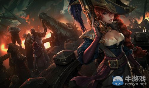 《LOL》9日PBE：船长女枪技能细节 新原画曝光